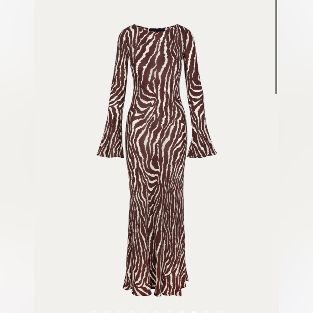 Realisation Par Gia dress in Animal in size Large